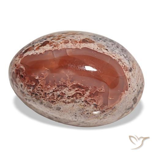 Ópalo de fuego multicolor natural de 17,33 ct, corte óvalo, opaco