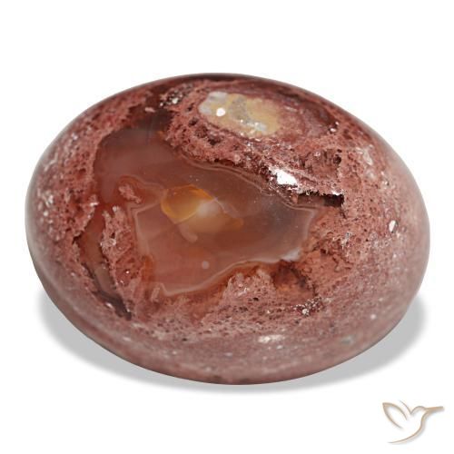 Ópalo de fuego multicolor natural de 23,02 ct, corte óvalo, opaco