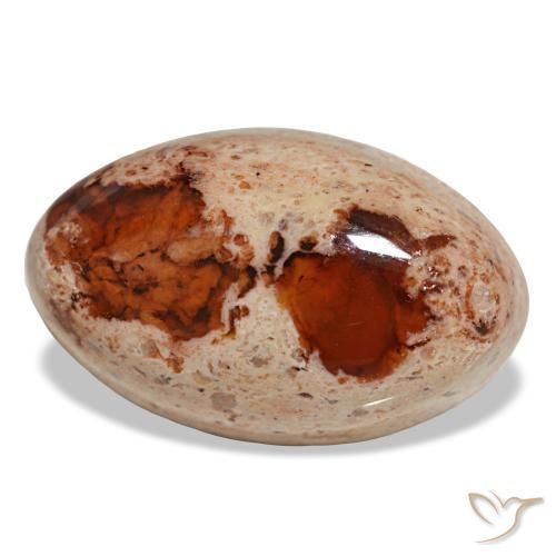 Ópalo de fuego multicolor natural de 17,44 ct, corte óvalo, opaco