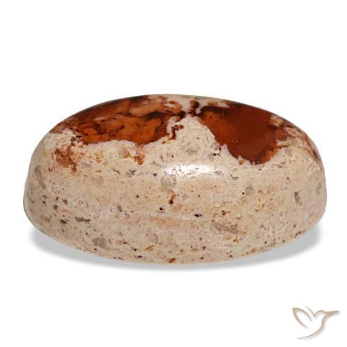 Ópalo de fuego multicolor natural de 17,44 ct, corte óvalo, opaco