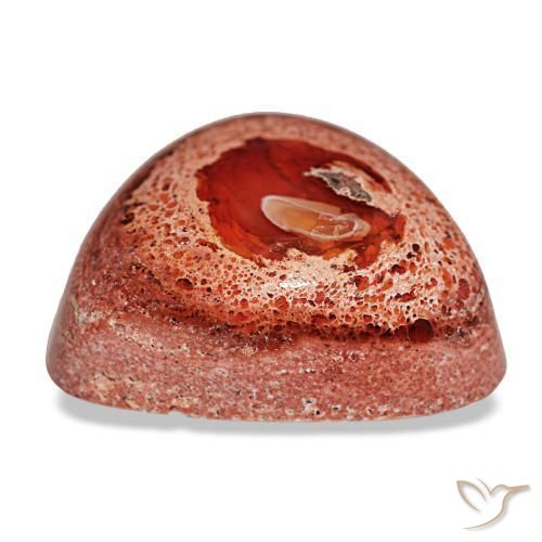 Ópalo de fuego multicolor natural de 14,63 ct, trillón, opaco