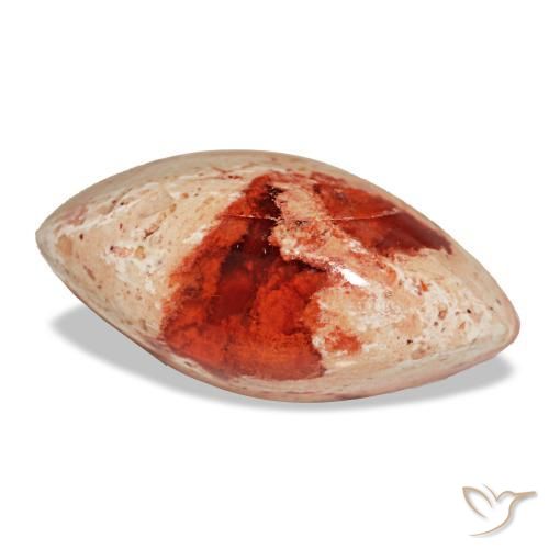 Ópalo de fuego multicolor natural de 6,24 ct, marquesa, opaco