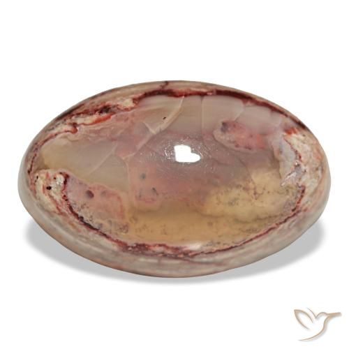 Ópalo de fuego multicolor natural de 14,89 ct, corte óvalo, opaco