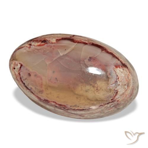 Ópalo de fuego multicolor natural de 14,89 ct, corte óvalo, opaco