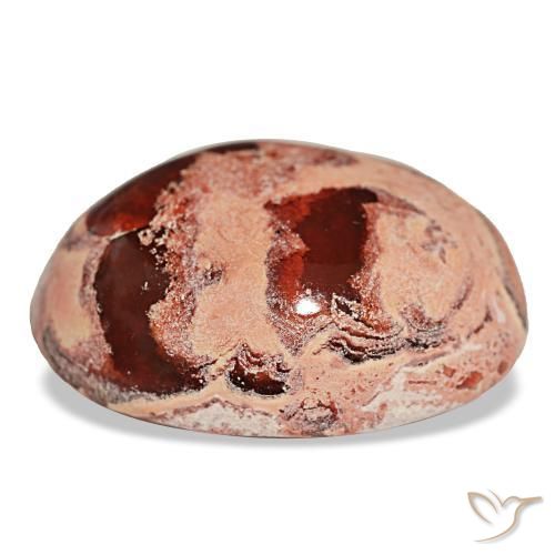 Ópalo de fuego multicolor natural de 15,97 ct, corte óvalo, opaco