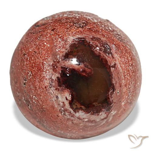 Ópalo de fuego multicolor natural de 14,26 ct, corte óvalo, opaco