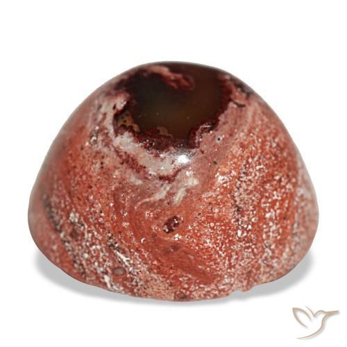 Ópalo de fuego multicolor natural de 14,26 ct, corte óvalo, opaco