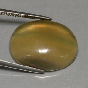 Fluorita multicolor natural de 42,84 ct, transparente, transparente / translúcido