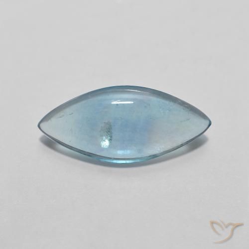 2.12ct Natural Cerceta claro Fluorita, Marquesa, Transparente