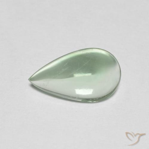 1.98ct Natural Menta claro Fluorita, En forma de pera, Transparente