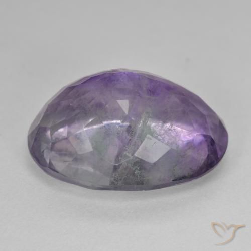 Fluorita Multicolor natural de 22.11 ct, Ovalada, SI