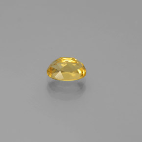Berilo dorado amarillo natural de 0,87 ct, corte óvalo, VS
