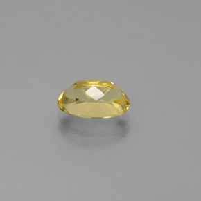 Berilo dorado amarillo natural de 1,45 ct, corte óvalo, VVS