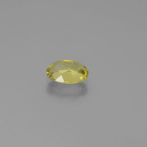Berilo dorado amarillo natural de 0,74 ct, corte óvalo, VS