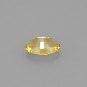 Berilo dorado amarillo natural de 0,68 ct, corte óvalo, VVS-VS
