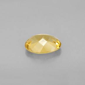 Berilo dorado amarillo natural de 1,47 ct, corte óvalo, VS