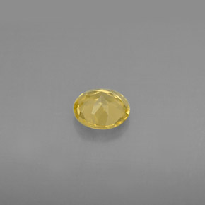 Berilo Dorado Amarillo natural de 0.67 ct, Corte Redondo, VS
