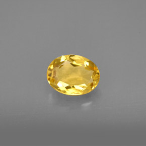 Berilo dorado amarillo natural de 1,08 ct, corte óvalo, VS