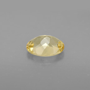 Berilo dorado amarillo natural de 0,99 ct, corte óvalo, VVS