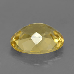 Berilo Dorado Amarillo toscana natural de 1.48 ct, Corte Óvalo, VVS
