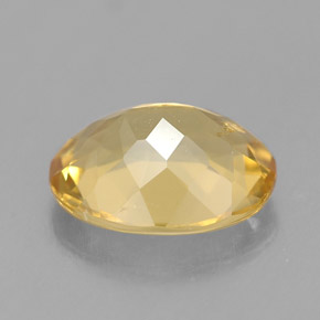 Berilo dorado amarillo natural de 1,69 ct, corte óvalo, VVS-VS