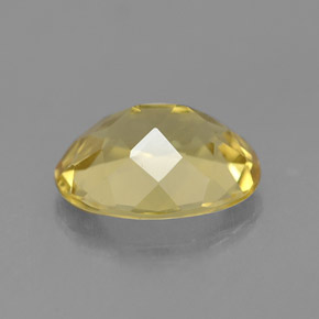 Berilo dorado amarillo natural de 1,46 ct, corte óvalo, VVS-VS