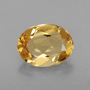 Berilo dorado amarillo natural de 0,99 ct, corte óvalo, VVS-VS