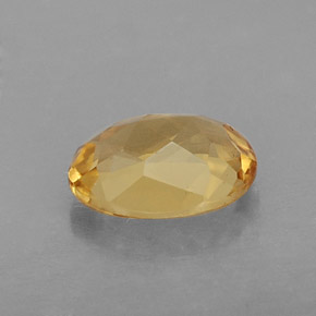 Berilo dorado amarillo natural de 0,99 ct, corte óvalo, VVS-VS