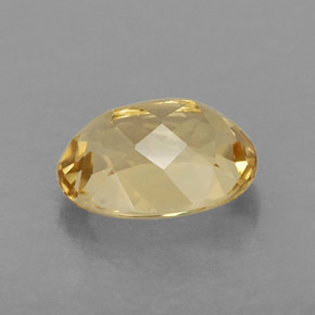 Berilo Dorado Amarillo natural de 1.29 ct, Corte Óvalo, VVS-VS