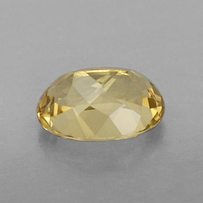 Berilo Dorado Amarillo natural de 1.22 ct, Corte Óvalo, VVS