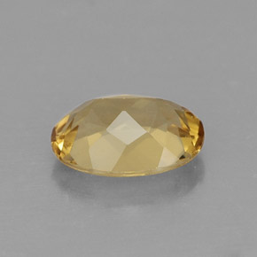 Berilo dorado amarillo natural de 1,08 ct, corte óvalo, VS