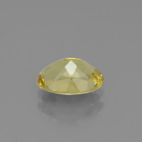 Berilo dorado amarillo natural de 1,03 ct, corte óvalo, VS