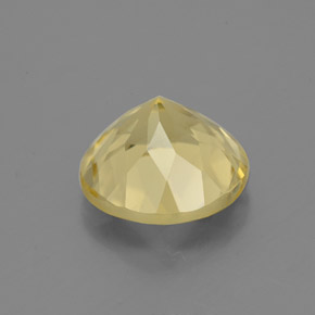 Berilo Dorado Amarillo natural de 2.57 ct, Corte Redondo, VVS-VS