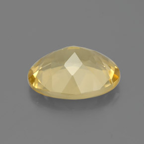 Berilo dorado amarillo natural de 2,86 ct, corte óvalo, VS