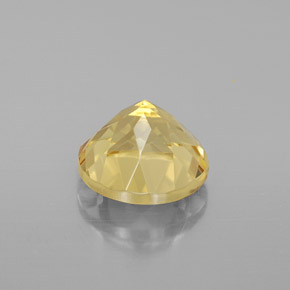 Berilo Dorado Amarillo natural de 2.24 ct, Corte Redondo, VVS