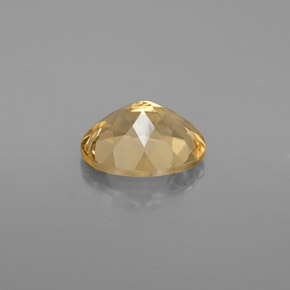 Berilo dorado amarillo natural de 2,37 ct, corte óvalo, VS