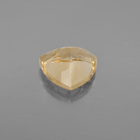 Berilo dorado amarillo natural de 2,79 ct, trillón, VVS-VS