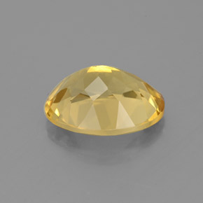 Berilo dorado amarillo natural de 2,36 ct, corte óvalo, VS