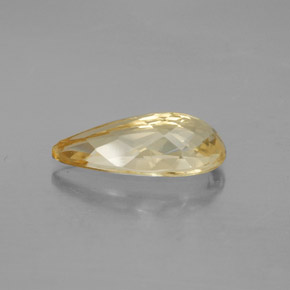 Berilo Dorado Amarillo natural de 3.26 ct, En forma de pera, VS