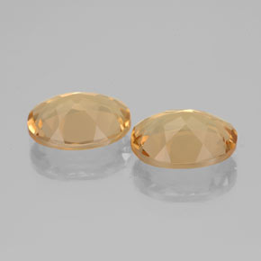 Gemas de berilo dorado dorado natural de 3,05 ct, corte óvalo, VVS-VS
