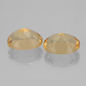 Gemas de berilo dorado amarillo natural de  ct, corte óvalo, VVS-VS