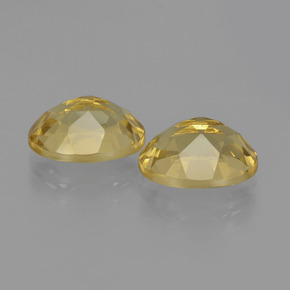 Gemas de Berilo Dorado Amarillo-dorado claro natural de 3.67 ct, Corte Óvalo, VS