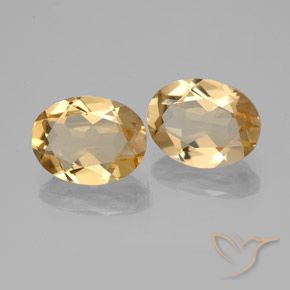 Gemas de Berilo dorado Dorado natural de 3.18 ct, Ovalada, VVS-VS
