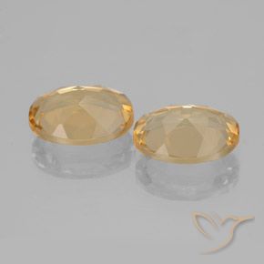 Gemas de Berilo dorado Dorado natural de 3.18 ct, Ovalada, VVS-VS