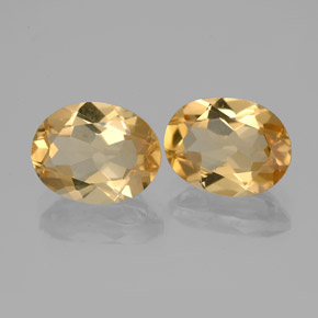 Gemas de berilo dorado dorado natural de 3,51 ct, corte óvalo, VS