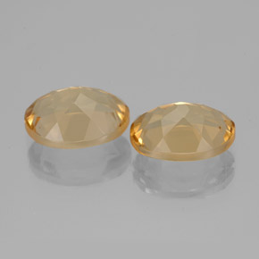 Gemas de berilo dorado dorado natural de 3,51 ct, corte óvalo, VS