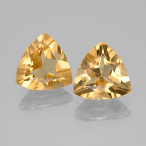 Gemas de Berilo Dorado Amarillo natural de 2.70 ct, Trillón, VVS-VS