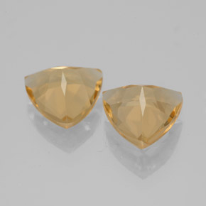 Gemas de Berilo Dorado Amarillo natural de 2.70 ct, Trillón, VVS-VS