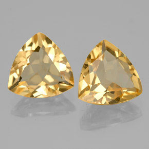 Gemas de berilo dorado amarillo natural de  ct, trillón, VVS-VS