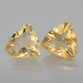 Gemas de berilo dorado amarillo natural de  ct, trillón, VVS